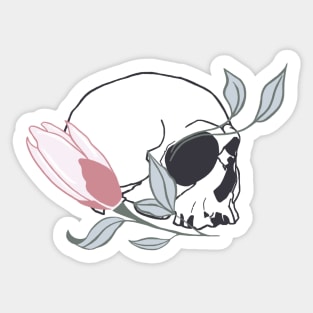 Magnolia Skull Vol.2 Sticker